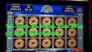 10 Tips to help you win at slot machines [upl. by Yelad]