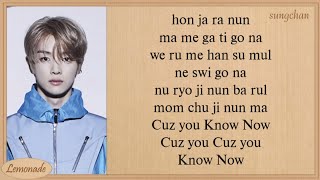 NCT U  Know Now Easy Lyrics [upl. by Jami]