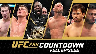 FULL EPISODE  UFC 296 Countdown [upl. by Cariotta808]