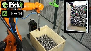 Smart automated bin picking with Pickit 3D [upl. by Ansev]