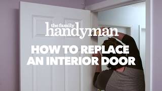 How To Replace an Interior Door [upl. by Anasxor578]