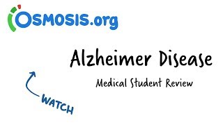 Alzheimer Disease  Osmosis [upl. by Delia919]