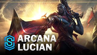 Arcana Lucian Skin Spotlight  League of Legends [upl. by Barnum]