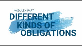 OBLICON LECTURE DIFFERENT KINDS OF OBLIGATIONS PART 1 ART 11791182 [upl. by Zarihs]