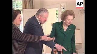 UK MARGARET THATCHER AUGUSTO PINOCHET SPEECH [upl. by Kennard]