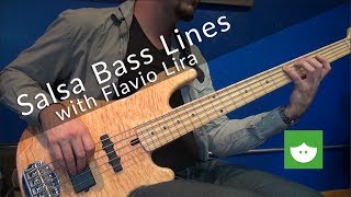 Salsa Bass Lines with Flavio Lira [upl. by Nonac262]