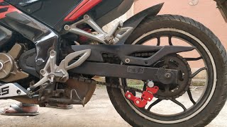 Motorcycle chain tensioner [upl. by Eseuqram]