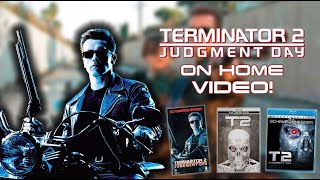 Terminator 2 Judgement Day on Home Video  VHS BluRay 4K and More [upl. by Rahr710]