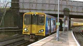 Half an Hour at 216  Birkenhead North Station 1022017  Class 507 508 terminus [upl. by Kay]