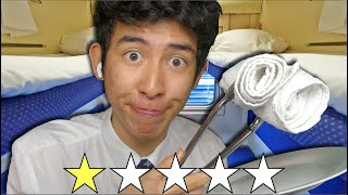 ASMR WORST reviewed train attendant its VERY bad [upl. by Linoel]