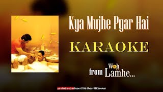 Kya Mujhe Pyar Hai  Karaoke with English Translation from quotWoh Lamhequot [upl. by Small316]