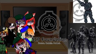 countryhumans react to the SCP Foundation part 1 reupload [upl. by Whitebook]