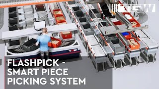 FlashPick®  The Smart Piece Picking System  TGW [upl. by Giustina306]