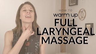 Full Laryngeal Massage [upl. by Akcinehs]