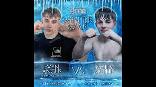 Evyn Angus Vs Myles McPhie [upl. by Nylodam]