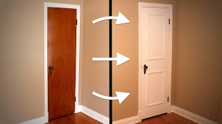 How to update an old interior door [upl. by Rexferd]