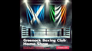 Greenock Boxing Club Home Show [upl. by Nylg]