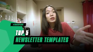 5 newsletter templates for more effective email marketing [upl. by Anerdna]