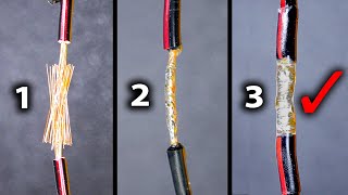 How to SOLDER WIRES TOGETHER  PRO TIPS for WATERPROOF CONNECTIONS [upl. by Hotze]