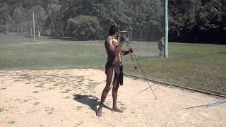 Spear throwing with Woomera [upl. by Elwin]