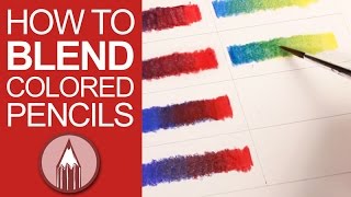 How to Blend Colored Pencils [upl. by Nitnelav]