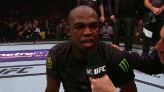 UFC 214 Jon Jones Octagon Interview [upl. by Nhabois426]