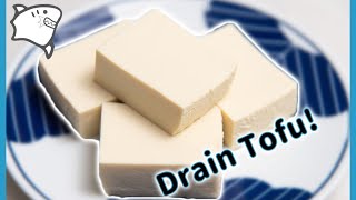 5 ways to drain your tofu to make your tofu dishes taste better [upl. by Lisan]