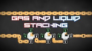 Oxygen Not Included Tutorial  Gas and Liquid Pipe Stacking [upl. by Enytsirk471]