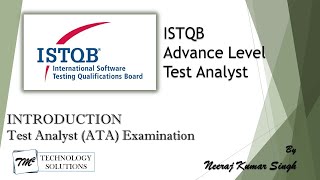 ISTQB Advance Test Analyst  Introduction  ISTQB Tutorials [upl. by Devon]