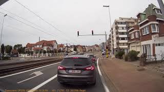 A Drive through Koksijde and Koksijde Bad [upl. by Chill343]