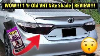 VHT Nite Shade  Spray Tint 1 Year Old REVIEW [upl. by Nevek]