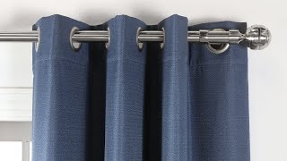 Howtoinstall your Blackout Curtain Rod by Thermaplus™ [upl. by Anital]