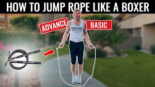 How to Jump Rope Like a BOXER Step by Step  Tony Jeffries [upl. by Neille643]