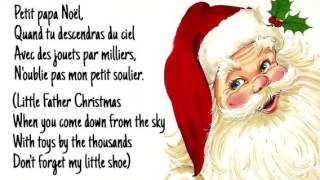 Petit Papa Noël lyrics wEnglish sub  Josh Groban [upl. by Leinto657]