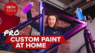 How To Custom Paint A Bike Like A Pro With Some Help From Fatcreations [upl. by Romelle]