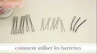 Comment utiliser les barrettes [upl. by Niamor]