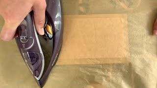 How to use fusible interfacing with vinyl [upl. by Baten978]