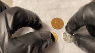 110 oz SIlver and Gold review Answering why Gold Coins are smaller than silver [upl. by Karry]