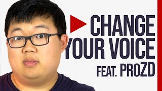 Voice Actor Shares Secrets To Changing Your Voice ft ProZD [upl. by Halford]