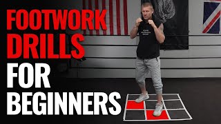 Boxing Footwork Drills for Beginners [upl. by Ardnasyl]